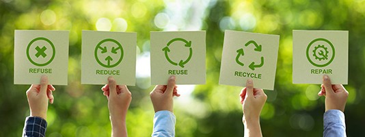 Refuse, Reduce, Reuse, Recycle & Repair