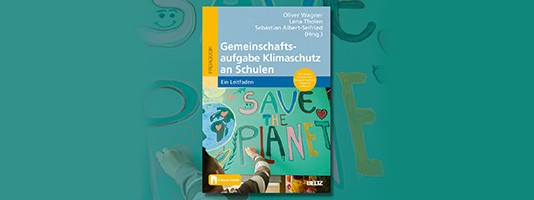 Buch-Cover "Gemeinschaftsaufgabe Klimaschutz an Schulen"